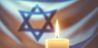 הדלקת נר זיכרון